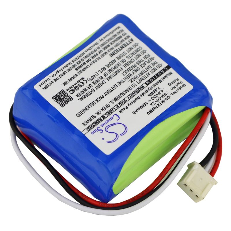 Ni-MH Battery fits Morita, Sm-dp-zx 4.8V, 1600mAh Medical Cameron Sino Technology Limited