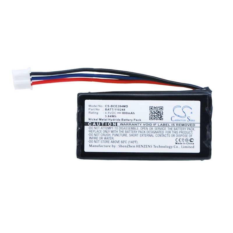 Ni-MH Battery fits Biocam, Dermogenius Basic, Biocam 4.8V, 800mAh Medical Cameron Sino Technology Limited