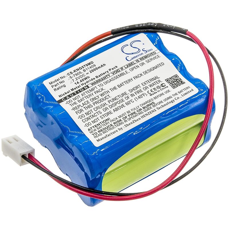 Ni-MH Battery fits Kangaroo, Control Enteral Feeding Pump, Kangaroo 7.2V, 2000mAh Medical Cameron Sino Technology Limited