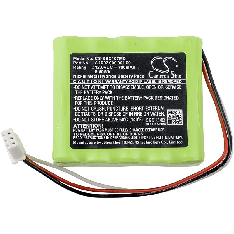 Ni-MH Battery fits Dentsply, X-smart, X-smart Endodontic Motor, 12.0V, 700mAh Medical Cameron Sino Technology Limited