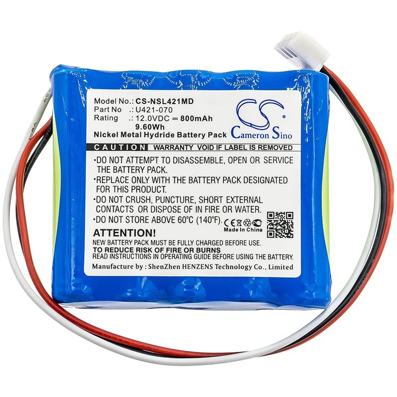 Ni-MH Battery fits Nsk, Endomate Dt, Endo-mate Dt, 12.0V, 800mAh Medical Cameron Sino Technology Limited