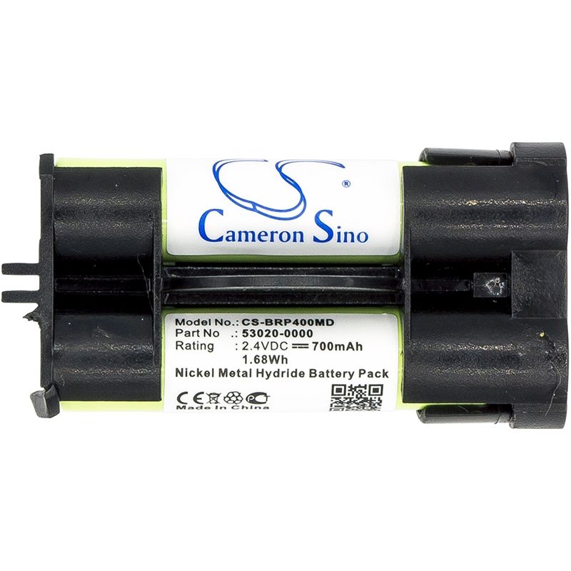 Ni-MH Battery fits Braun, Thermoscan Pro 4000, Thermoscan Pro 4000 Ear Thermometer, Welch-allyn 2.4V, 700mAh Medical Cameron Sino Technology Limited