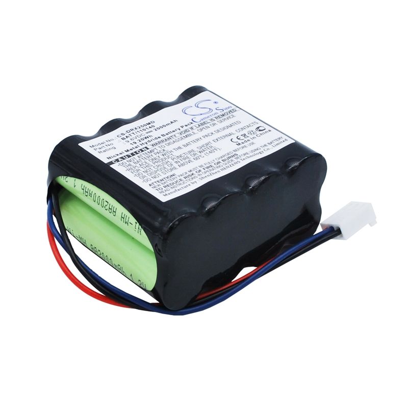 Ni-MH Battery fits Drager, Oxipac 2500, Drager 9.6V, 2000mAh Medical Cameron Sino Technology Limited