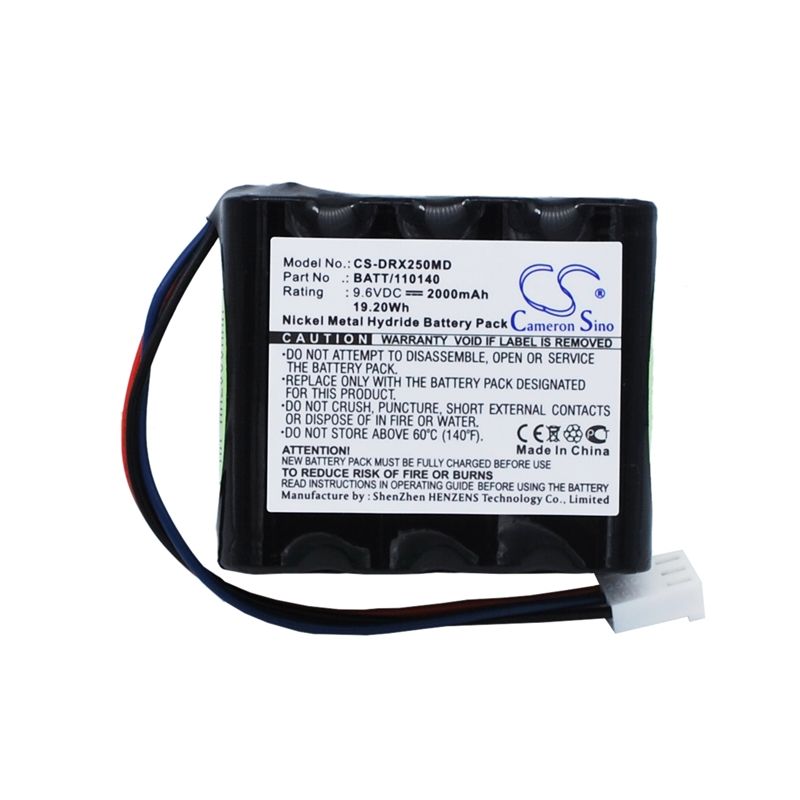 Ni-MH Battery fits Drager, Oxipac 2500, Drager 9.6V, 2000mAh Medical Cameron Sino Technology Limited