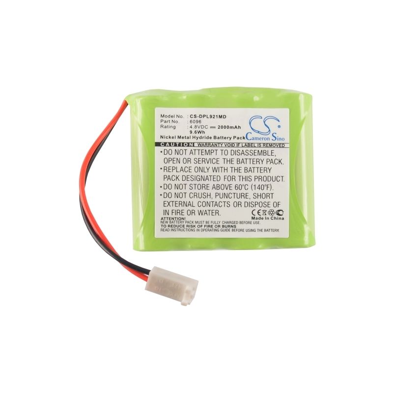 Ni-MH Battery fits Delfi, 9-2100 Portable Tourniquet Systems, Delphi, 9-2100 4.8V, 2000mAh Medical Cameron Sino Technology Limited