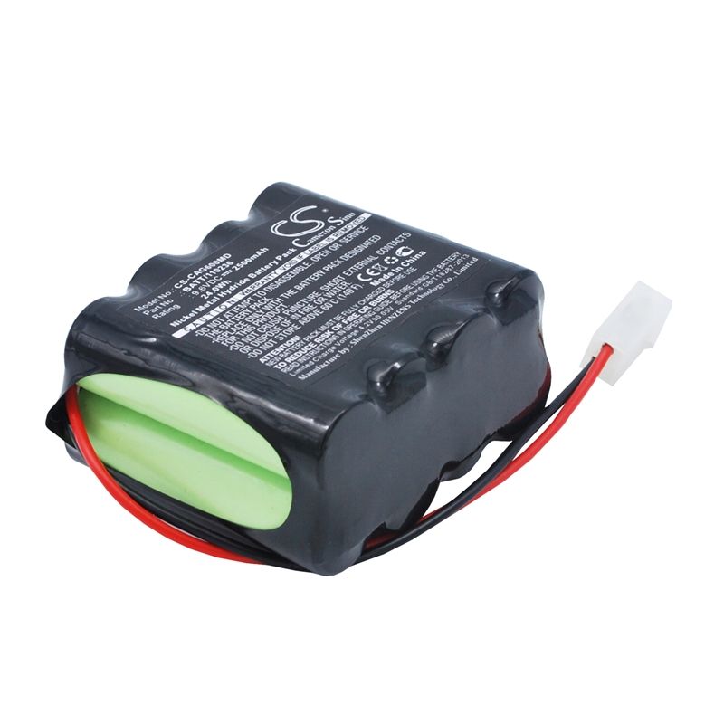 Ni-MH Battery fits Cardiette, Ecg Recorder Ar600adv, Cardiette 9.6V, 2500mAh Medical Cameron Sino Technology Limited