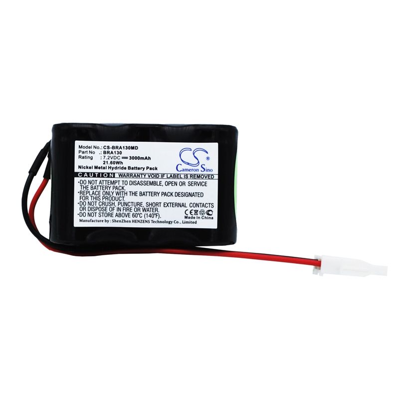 Ni-MH Battery fits Braun, Perfusor Fm, Perfusor Fm (mfc), Perfusor Mfc 7.2V, 3000mAh Medical Cameron Sino Technology Limited