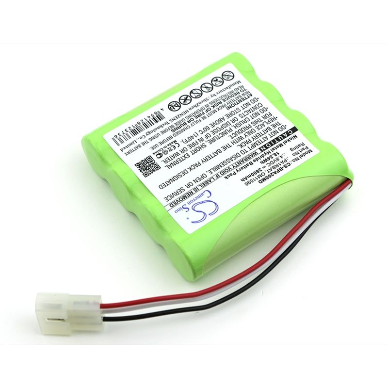 Ni-MH Battery fits Bullard, Pa20 Air Purifying System, Bullard 4.8V, 3800mAh Medical Cameron Sino Technology Limited
