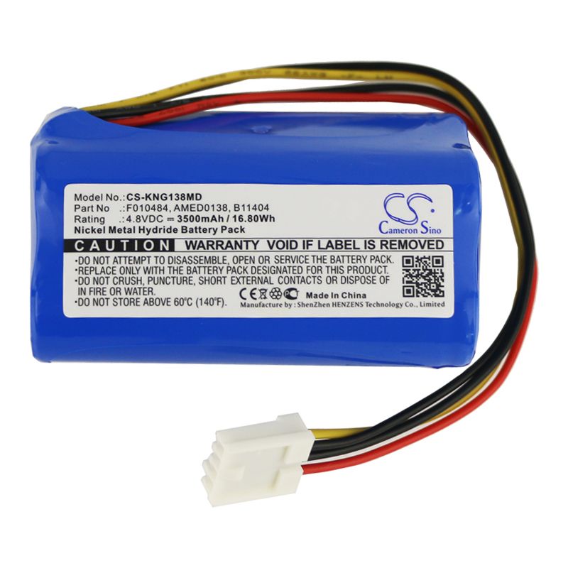 Ni-mh Battery Fits Kangaroo, Epump Enteral Feeding Pump, Kangaroo 4.8v, 3500mah Medical Cameron Sino Technology Limited