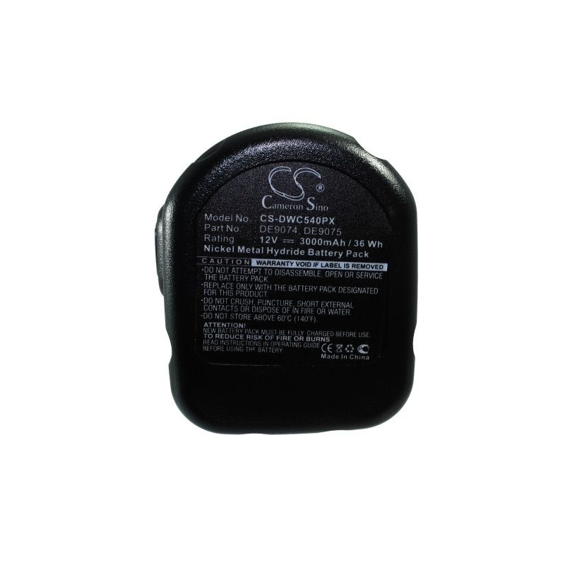 Ni-mh Battery Fits Dewalt, 152250-27, 2802, 2802k 12.0v, 3000mah Power Tools Cameron Sino Technology Limited