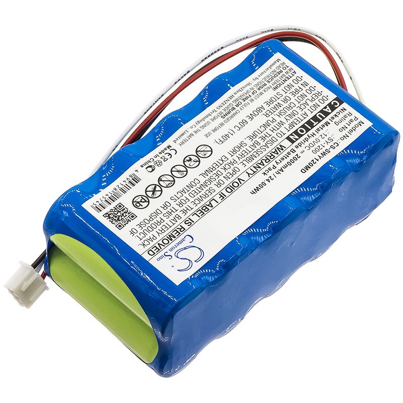 Ni-MH Battery fits Smiths, Sy-1200, Sy-1200 Infusion Pump, 12.0V, 2000mAh Medical Cameron Sino Technology Limited
