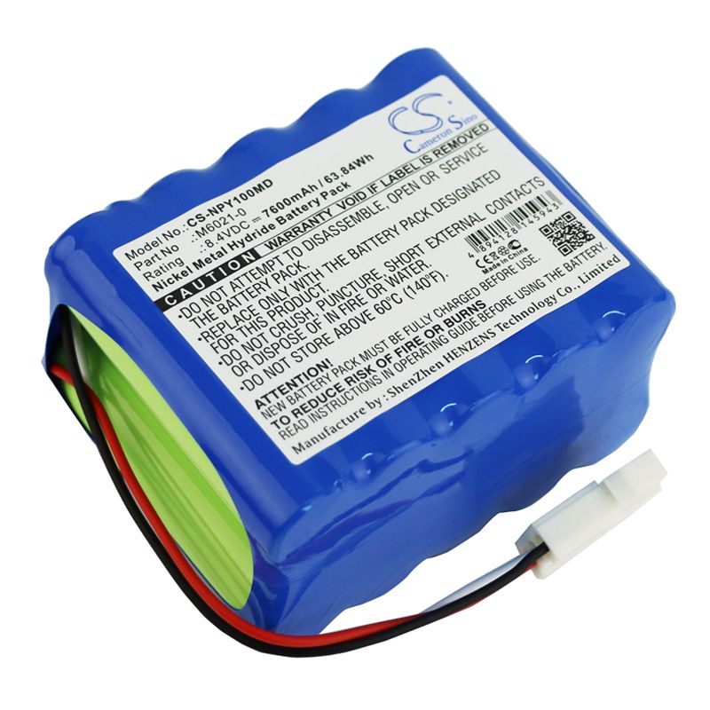 Ni-MH Battery fits Nellcor Puritan Bennett, Mediana Ym 5500, Mediana Ym1000, 8.4V, 7600mAh Medical Cameron Sino Technology Limited