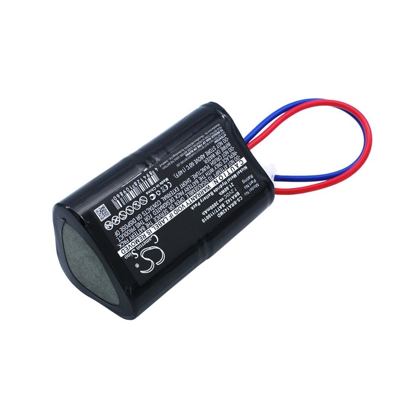 Ni-MH Battery fits Braun, 3-eckige Bauform, Perfusor F, Perfusor Ft91 7.2V, 3000mAh Medical Cameron Sino Technology Limited