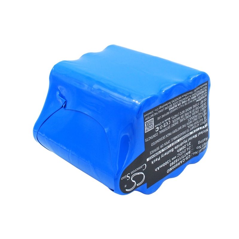 Ni-MH Battery fits Cardioline, Delta 60+ Ecg Machine, Ecg Delta 60, Ecg Delta 60+ 24.0V, 1300mAh Medical Cameron Sino Technology Limited