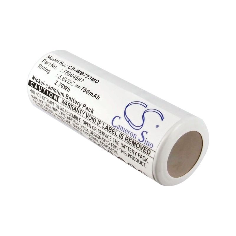 Ni-cd Battery Fits Cardinal Medical, Cjb-723, Diversified Medical, N Mnc723 3.6v, 750mah Medical Cameron Sino Technology Limited