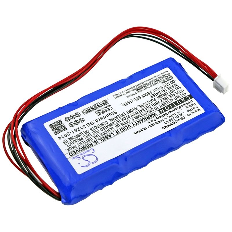 Li-Polymer Battery fits Aricon, Ecg-3d, Aricon 11.1V, 1800mAh Medical Cameron Sino Technology Limited