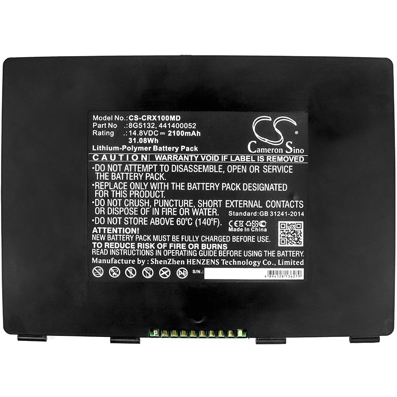 Li-polymer Battery Fits Carestream, Drx-1, Drx-1 System Flat Panel Digital Imager 450, Drx-1 System Flat Panel Digital Imager 46 Medical Cameron Sino Technology Limited