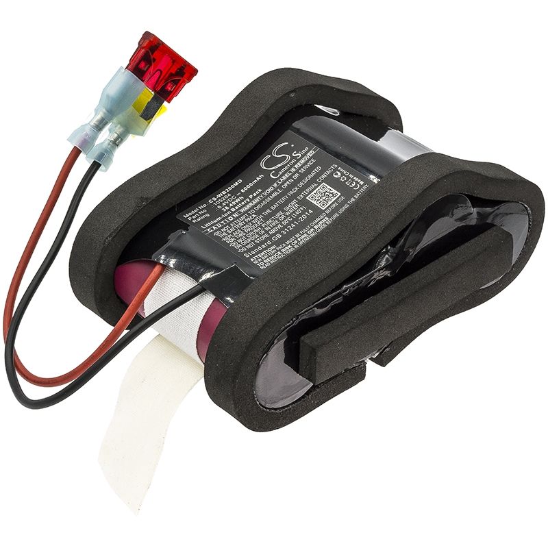LiFePO4 medical battery Fits Welch-allyn, Cp100, Cp1oo, Cp200 6.4v, 6000mah Medical Cameron Sino Technology Limited