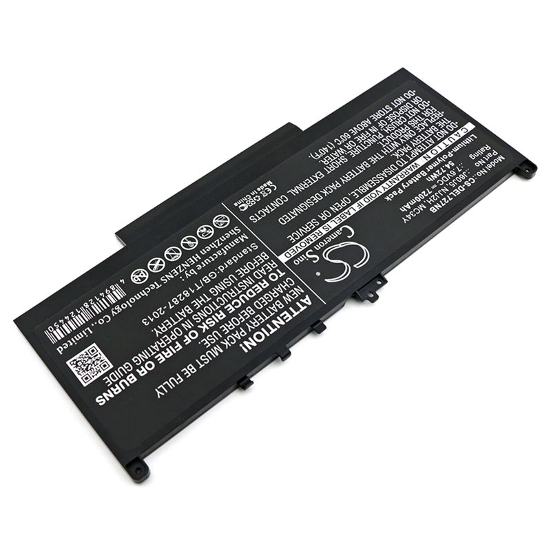 7.6v Li-polymer Battery Fits Dell, Latitude 12 E7270, Latitude 12 E7470, 7200mah Notebook & Laptop Cameron Sino Technology Limited