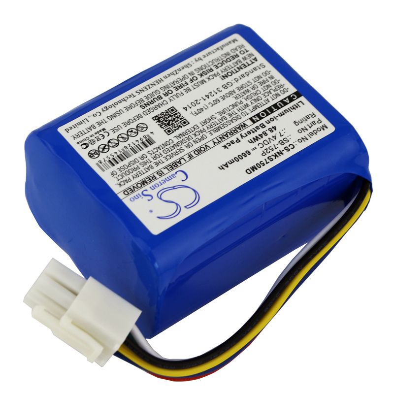 Li-ion Battery fits Nihon Kohden, Svm-7501, Nihon Kohden 7.4V, 6600mAh Medical Cameron Sino Technology Limited