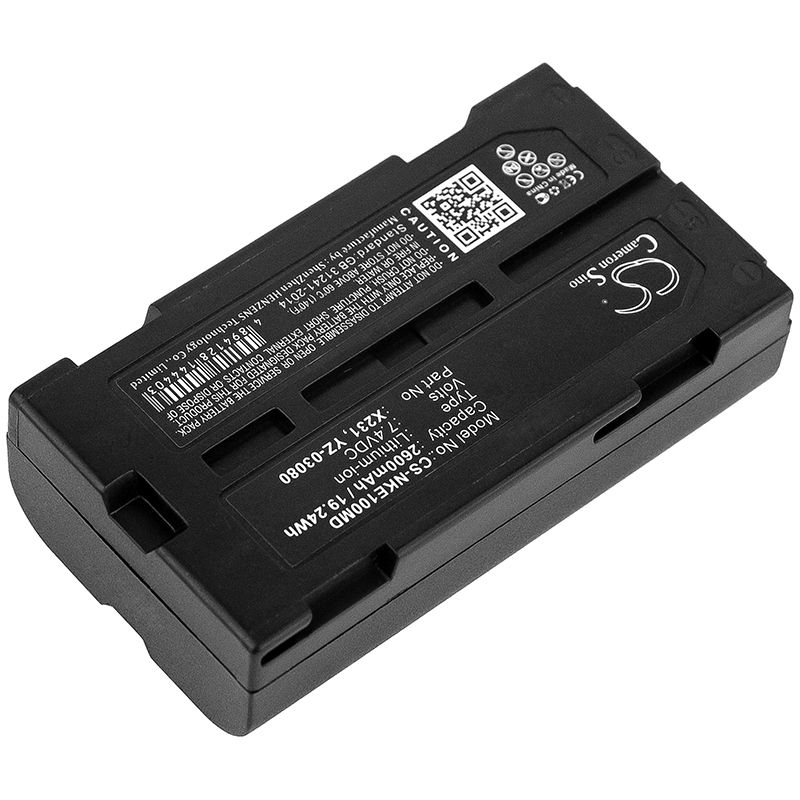 Li-ion Battery fits Nihon Kohden, Wee-1000, Nihon Kohden 7.4V, 2600mAh Medical Cameron Sino Technology Limited