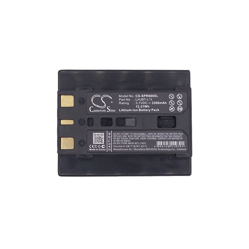 Li-ion Battery Fits Spectra Precision, Pr-655, Pr-670, Pr-680 3.7v, 3300mah Equipment & Survey & Test Cameron Sino Technology Limited