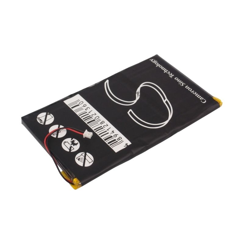 Li-Polymer Battery fits Cowon, Pmp A2 20gb, Pmp A2 30gb, Pmp A3 60gb 3.7V, 3600mAh Media Player Cameron Sino Technology Limited