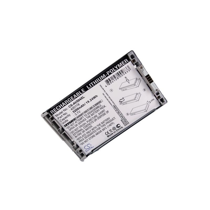Li-Polymer Battery fits Archos, Av504, Archos 3.7V, 4800mAh Computer Cameron Sino Technology Limited