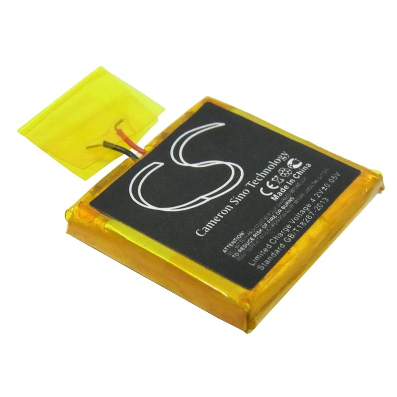 Li-Polymer Battery fits Apple, Ipod Shuffle G2 1gb, Ipod Shuffle G3, 3.7V, 100mAh Media Player Cameron Sino Technology Limited