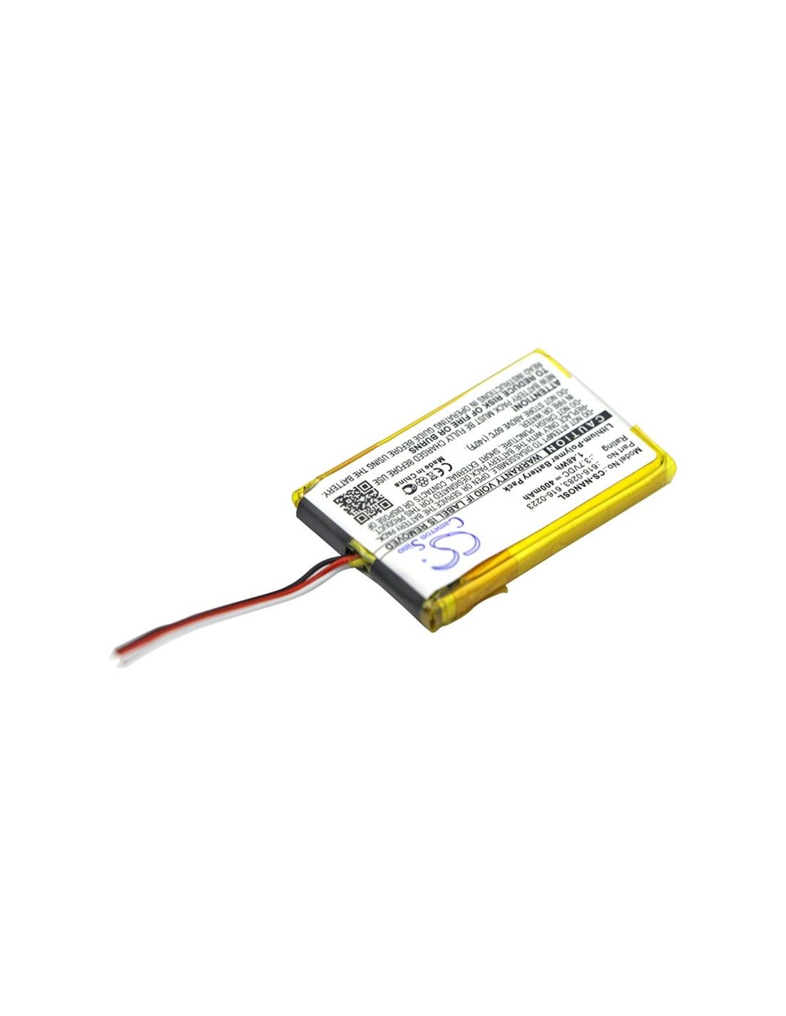 Li-polymer Battery Fits Apple, Ipod Nano 2gb, Ipod Nano 4gb, Ipod Nano Ma004ll/a 3.7v, 400mah Media Player Cameron Sino Technology Limited