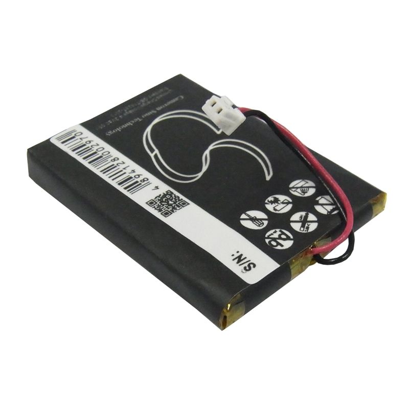 Li-Polymer Battery fits Creative, Dap-fl0040, V, V Plus 3.7V, 650mAh Media Player Cameron Sino Technology Limited