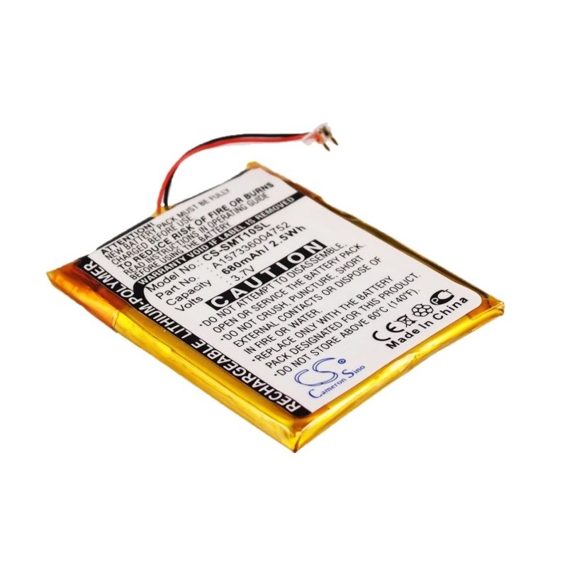 Li-Polymer Battery fits Samsung, Yp-t10j, Yp-t10jab, Yp-t10jagy 3.7V, 450mAh Media Player Cameron Sino Technology Limited