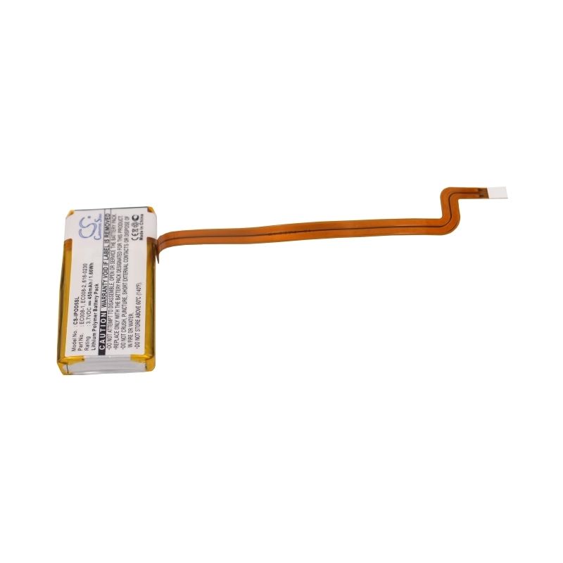 Li-polymer Battery Fits Apple, Ipod Classic 120gb, Ipod Classic 6th Gen A1238 80gb, Ipod Classic 6th Gen Mb029 80gb 3.7v, 450mah Media Player Cameron Sino Technology Limited