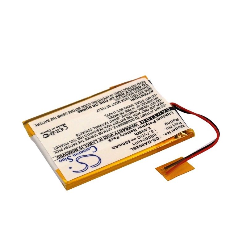 Li-Polymer Battery fits Creative, Dvp-fl0007, Zen Mozaic 2gb, Zen Mozaic 4gb 3.7V, 550mAh Computer Cameron Sino Technology Limited (Suspended)