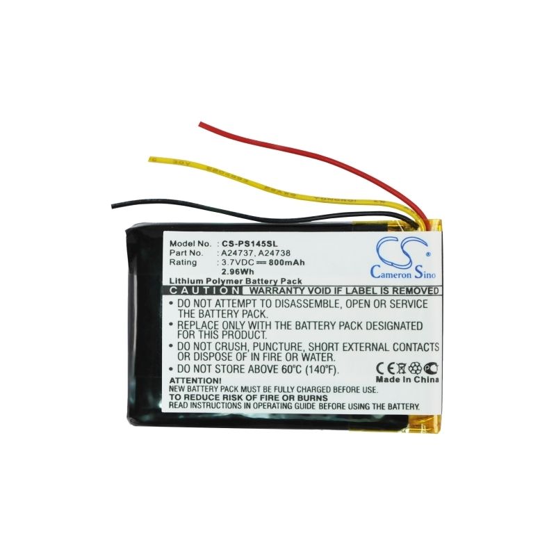 Li-Polymer Battery fits Philips, Gogear Sa6037, Gogear Sa6044, Gogear Sa6045 3.7V, 800mAh Media Player Cameron Sino Technology Limited