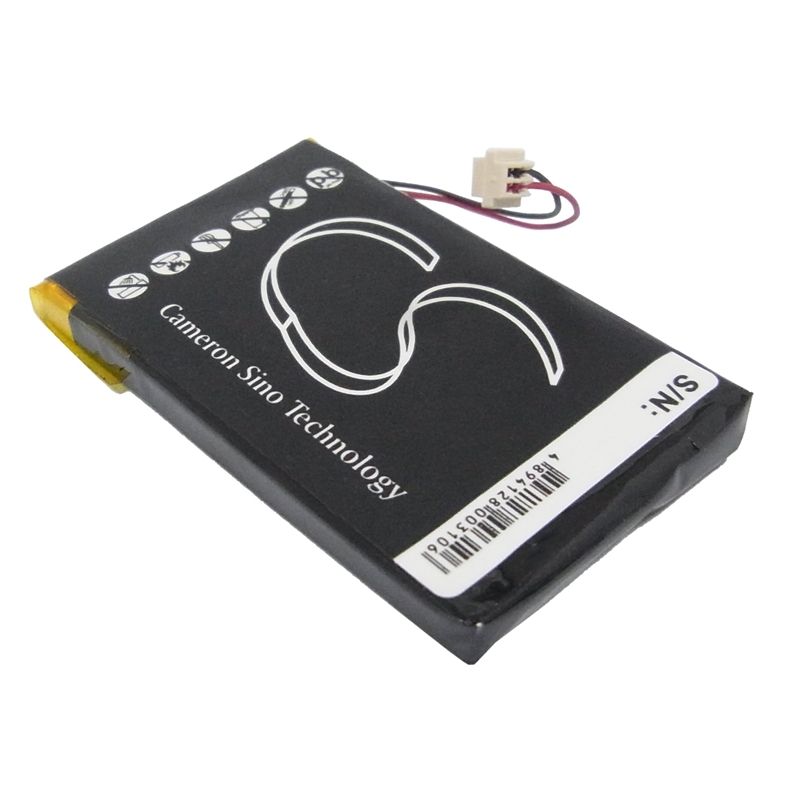 Li-Polymer Battery fits Iriver, E10, E10ct, Hdd Jukebox 3.7V, 720mAh Media Player Cameron Sino Technology Limited