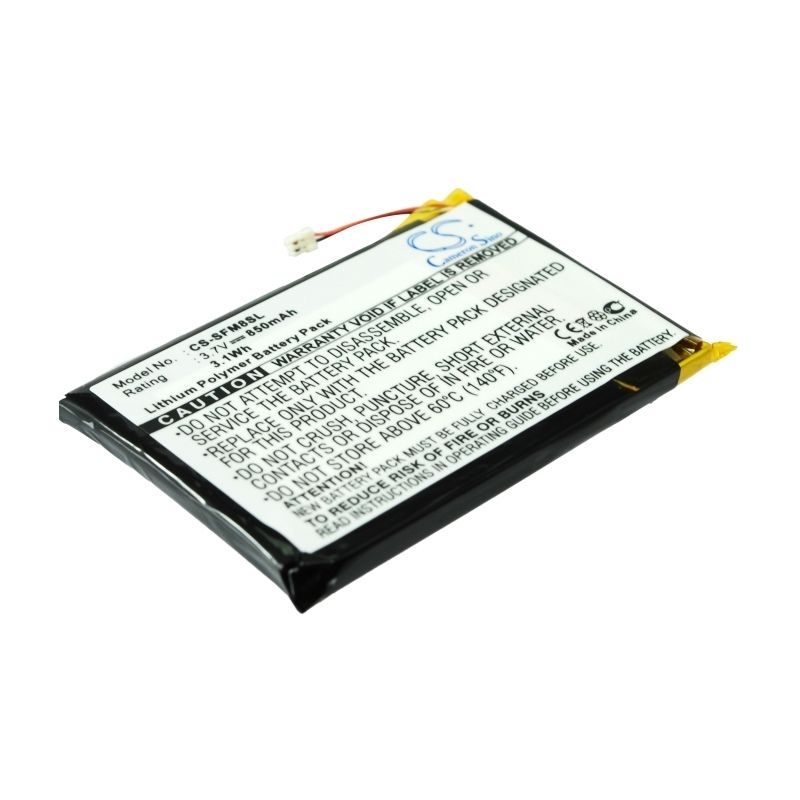 Li-Polymer Battery fits Jnc, Ssf-m805, Ssf-m810, 3.7V, 850mAh Computer Cameron Sino Technology Limited (Suspended)