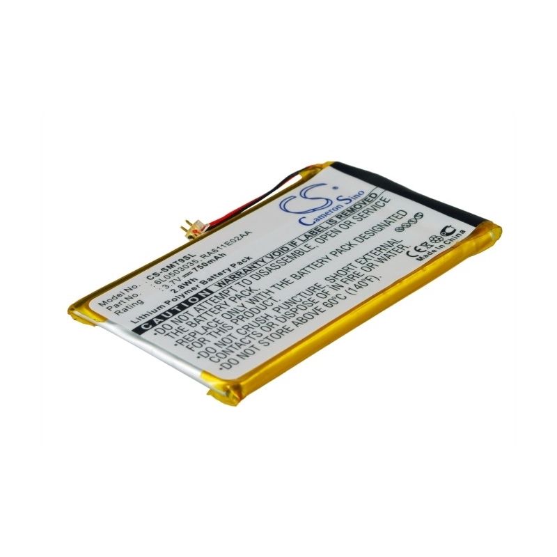 Li-Polymer Battery fits Samsung, Yp-t9, Yp-t9+, Yp-t9jbab 3.7V, 750mAh Computer Cameron Sino Technology Limited (Suspended)