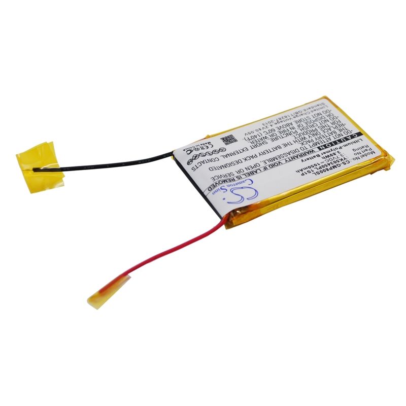Li-Polymer Battery fits Grundig, Mpixx 8000, Mpixx 8400, Mpixx 8800 3.7V, 1050mAh Media Player Cameron Sino Technology Limited