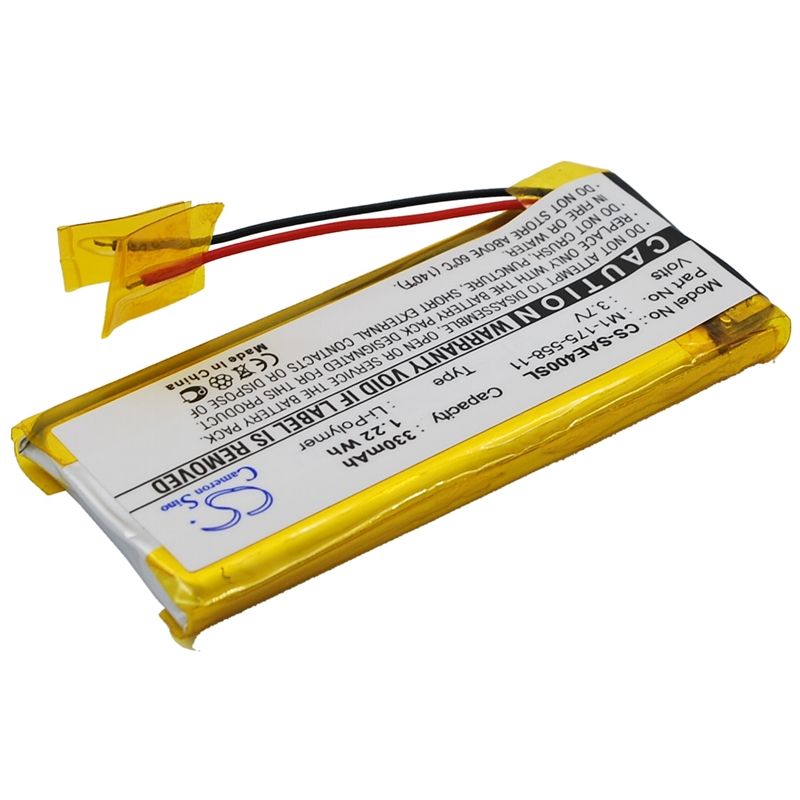 Li-Polymer Battery fits Sony, Nw-e403, Nw-e405, Nw-e407 3.7V, 330mAh Media Player Cameron Sino Technology Limited