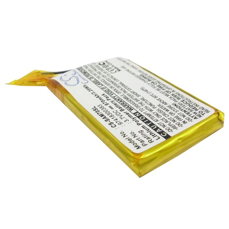 Li-Polymer Battery fits Sony, Mx-m70, Mx-m75, Mx-m77 3.7V, 970mAh Media Player Cameron Sino Technology Limited
