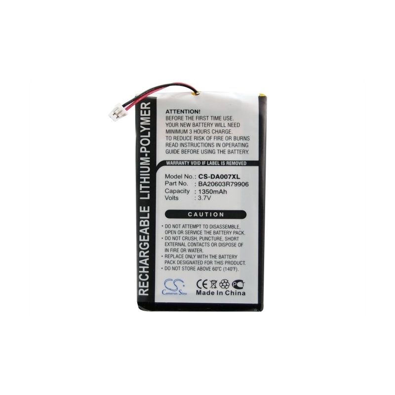Li-Polymer Battery fits Creative, Zen Neeon, Zen Neeon 2, Zen Neeon Dap-md0005 3.7V, 1350mAh Media Player Cameron Sino Technology Limited