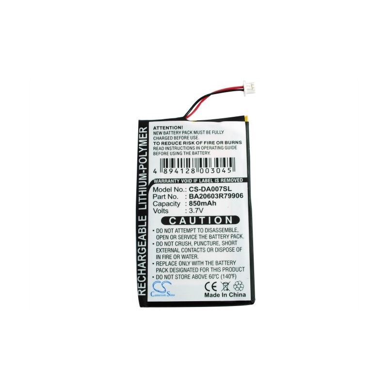 Li-Polymer Battery fits Creative, Zen Neeon, Zen Neeon 2, Zen Neeon Dap-md0005 3.7V, 850mAh Media Player Cameron Sino Technology Limited