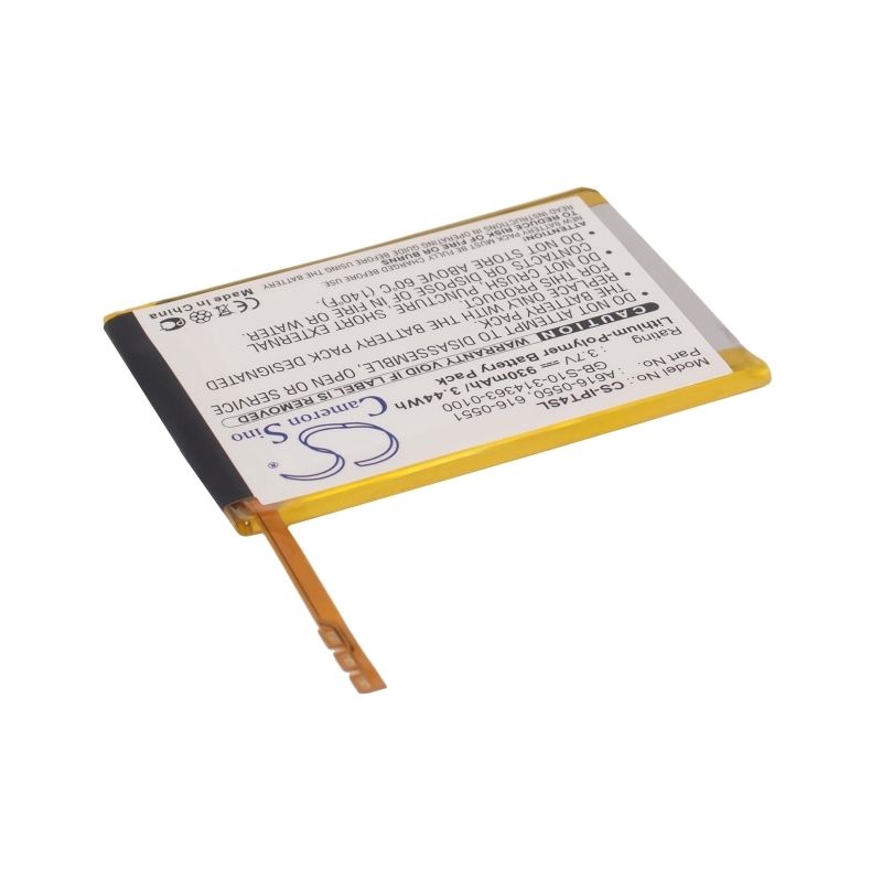 Li-polymer Battery Fits Apple, Ipod Touch 4th, Apple 3.7v, 930mah Media Player Cameron Sino Technology Limited