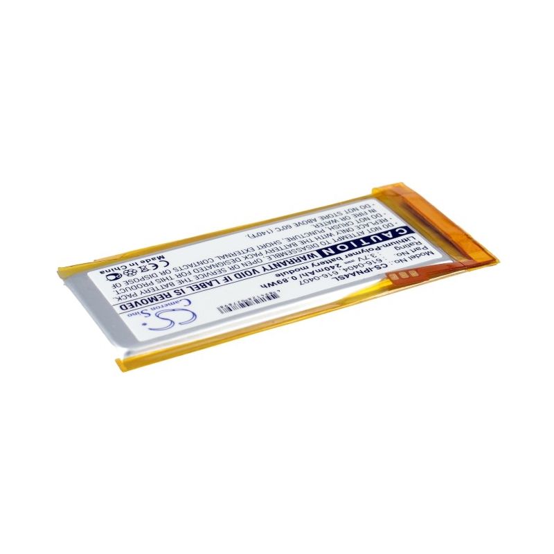 Li-polymer Battery Fits Apple, Ipod Nano 4th 16gb, Ipod Nano 4th 4gb, Ipod Nano 4th 8gb 3.7v, 240mah Media Player Cameron Sino Technology Limited