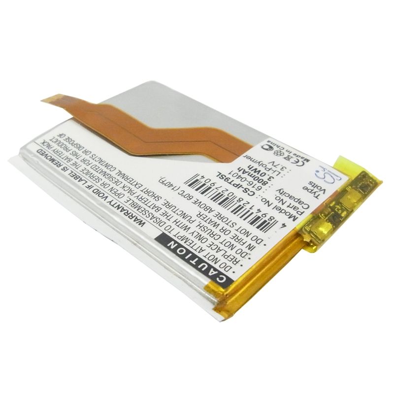 Li-polymer Battery Fits Apple, Ipod Touch 2nd 16gb, Ipod Touch 2nd 32gb, Ipod Touch 2nd 4gb 3.7v, 800mah Media Player Cameron Sino Technology Limited