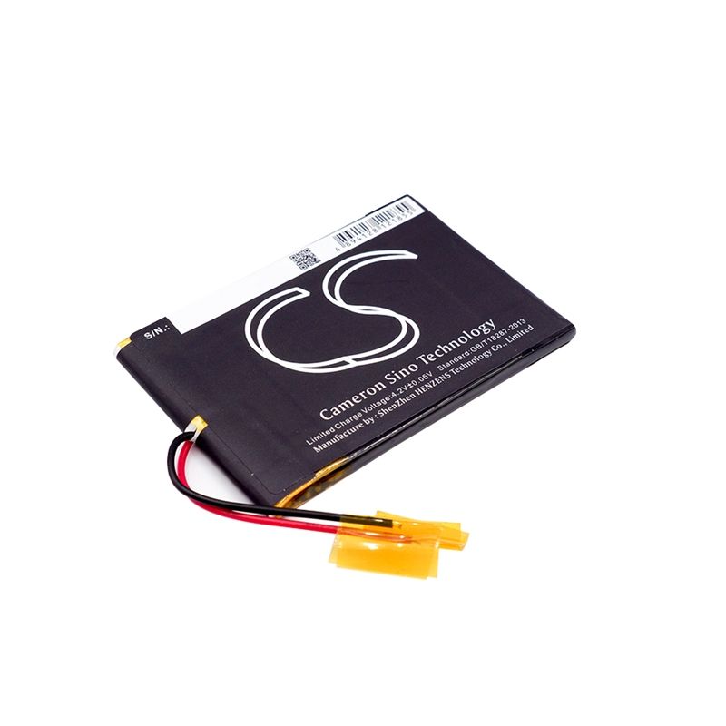 Li-Polymer Battery fits Cowon, M2, M2 16g, M2 32g 3.7V, 1300mAh Media Player Cameron Sino Technology Limited