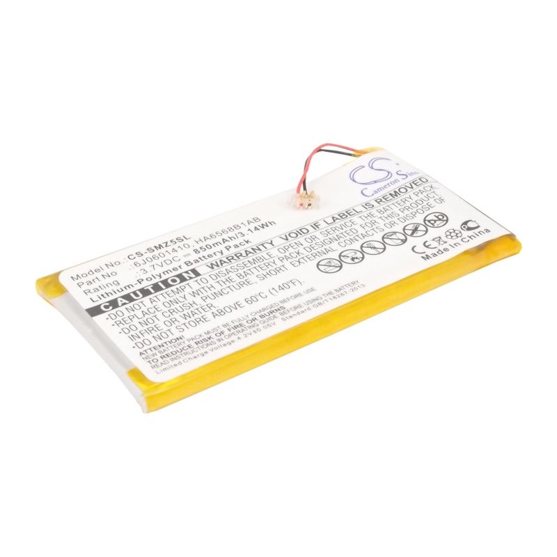 Li-Polymer Battery fits Samsung, Sec-yp5z, Yp-z5a, Yp-z5ab 3.7V, 850mAh Computer Cameron Sino Technology Limited (Suspended)