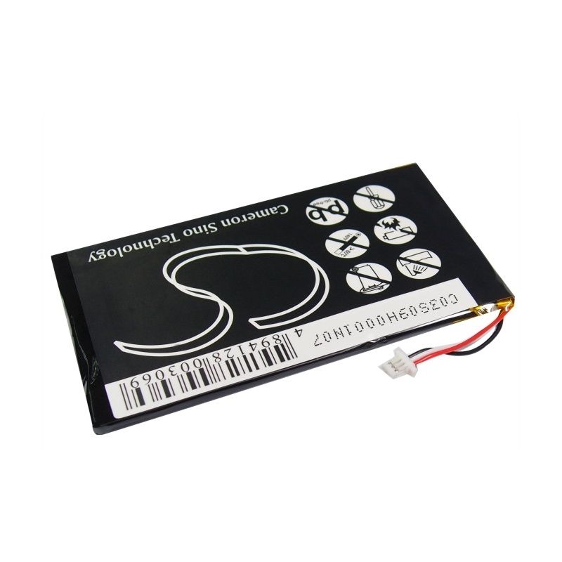 Li-polymer Battery Fits Creative, Zen Vision M, Zen Vision M Video, 3.7v, 1700mah Media Player Cameron Sino Technology Limited