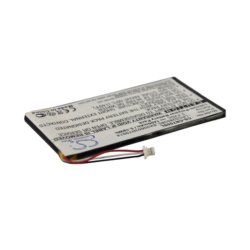 Li-polymer Battery Fits Creative, Dvp-hd0003, Zen Vision M (60gb), Zen Vision M 30gb 3.7v, 1400mah Computer Cameron Sino Technology Limited (Suspended)